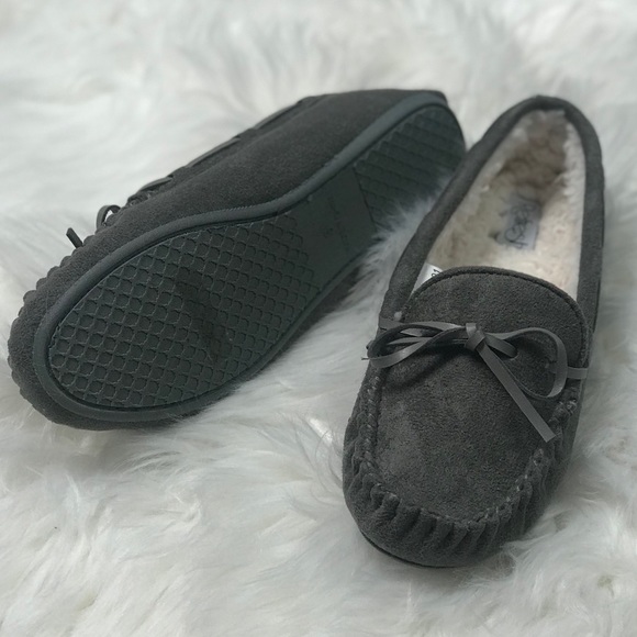 Warm comfy shearling slippers - Picture 3 of 7